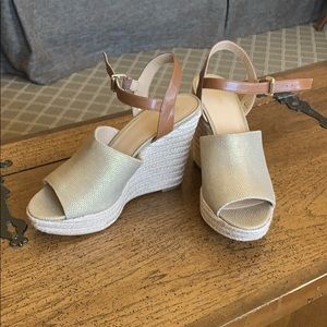 NWOT Michael Kors Wedges